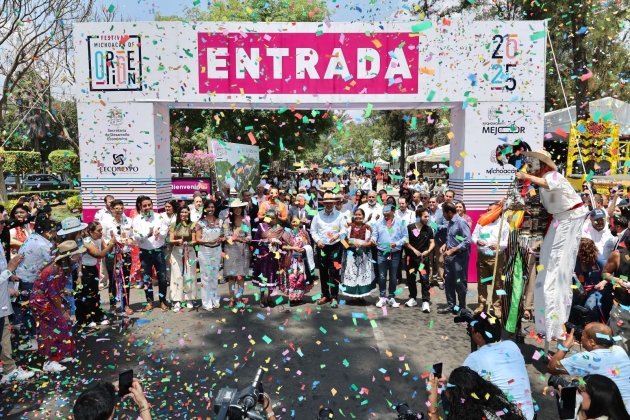 Inicia la fiesta y la alegría; el Gobernador Alfredo Ramírez Bedolla Inaugura al Michoacán de Origen 