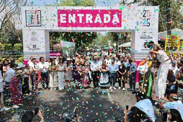 Inicia la fiesta y la alegría; el Gobernador Alfredo Ramírez Bedolla Inaugura al Michoacán de Origen 