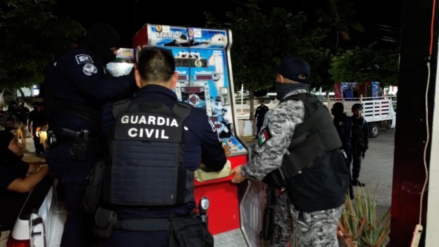 SSP ha decomisado más de 2 mil 700 máquinas tragamonedas 