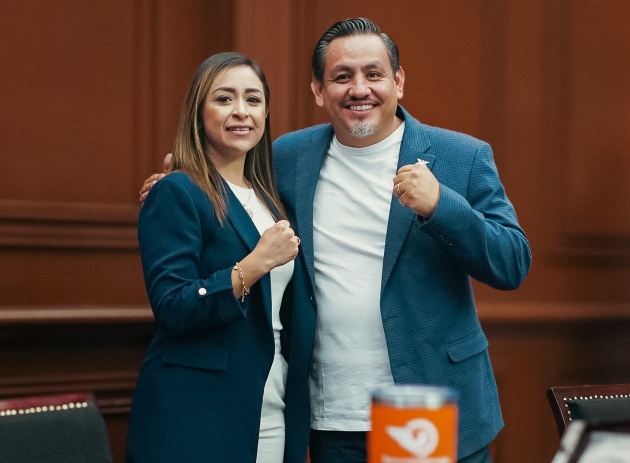 La Dip. Grecia Jennifer Aguilar Mercado asume la coordinación de la bancada naranja en el Congreso del Estado