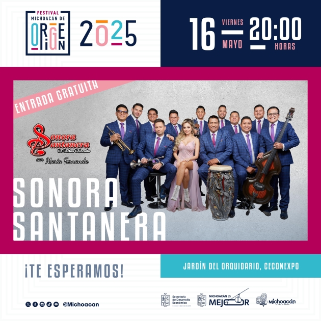 La boa sonará este viernes en el Festival de Origen con La Sonora Santanera 