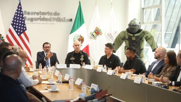 SSP estrecha lazos con agencias de EU para combatir artefactos explosivos improvisados 