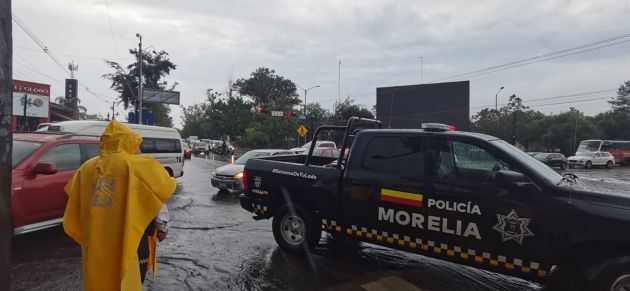 Gobierno de Morelia despliega brigadas de atención inmediata por lluvias 