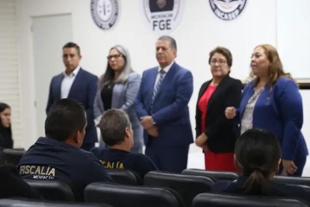 Se capacita Fiscalía Regional de Morelia en materia de investigación y persecución del delito de robo