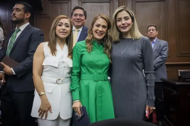 Reconoce Brissa Arroyo liderazgo  de Isania Solórzano al frente del Colegio de Notarios 