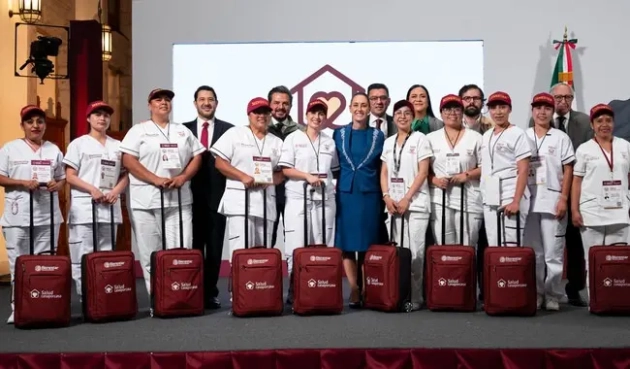 Presidenta Claudia Sheinbaum encabeza arranque nacional de Salud Casa por Casa; atenderán a 600 mil  en Michoacán