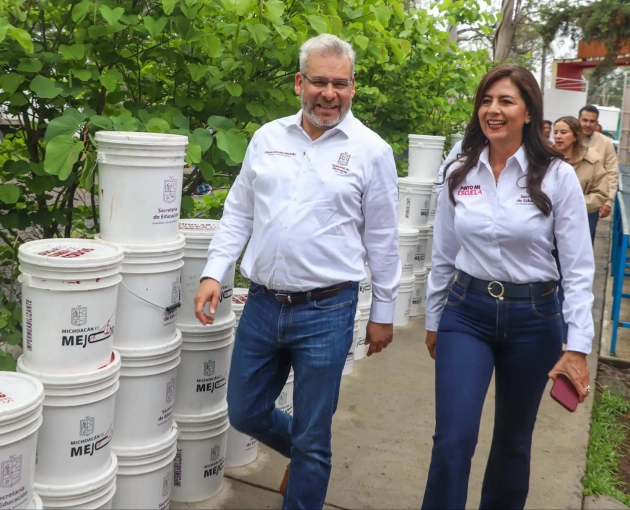 Con participación de diversos sectores arranca “Pinto Mi Escuela”: Gaby Molina 