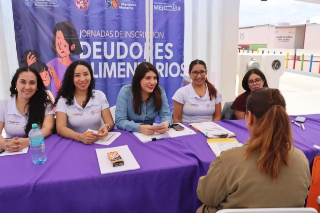 Seimujer llevó asesoría legal a Villas del Pedregal, para registrar deudores alimentarios 