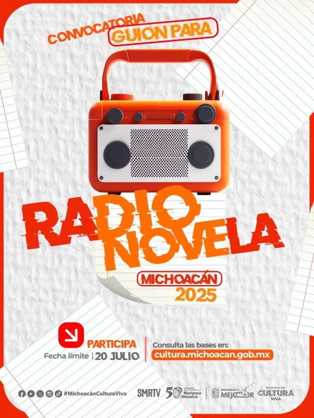 ¡Haz que tu historia se escuche! Participa en la convocatoria de radionovela 