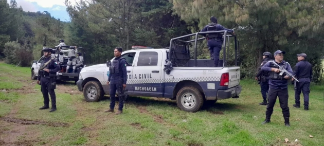 Ejército Mexicano, GN y GC refuerzan seguridad en Cherán; se mantiene atención permanente en la zona:  Torres Piña
