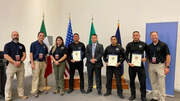 Agentes de SSP se capacitan a nivel internacional en materia de explosivos 