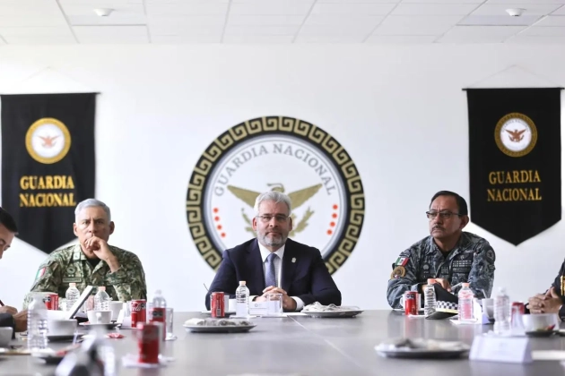 Destaca Bedolla labor de Guardia Nacional para reforzar la seguridad 