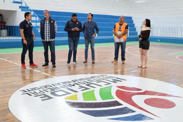 IMCUFIDE prepara próxima reapertura del Auditorio Municipal, un espacio deportivo de antaño 