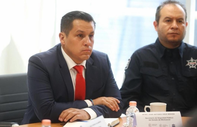 "Reforzado el despliegue policial para liberar vialidades en Michoacán": Antonio Cruz Medina
