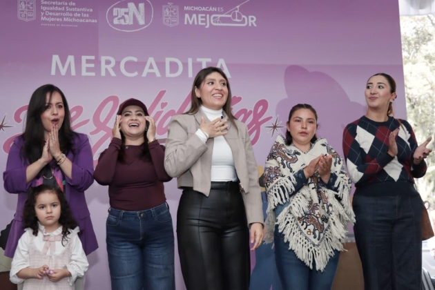 	"Mercadita Las Solidarias se consolida como un espacio para la libertad económica de las mujeres": SEIMUJER