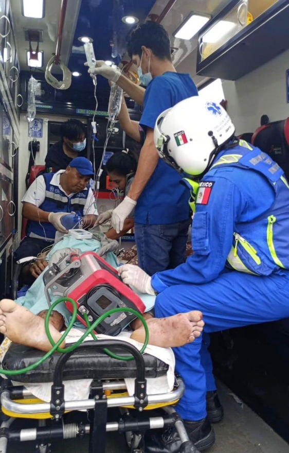 Arriban lesionados de Coahuayana a hospitales de Ciudad Salud; Gobierno de Michoacán garantiza atención inmediata