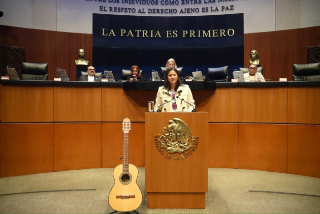 Propone Senadora declarar el 20 de octubre como el Día Nacional de la Laudería Purhépecha
