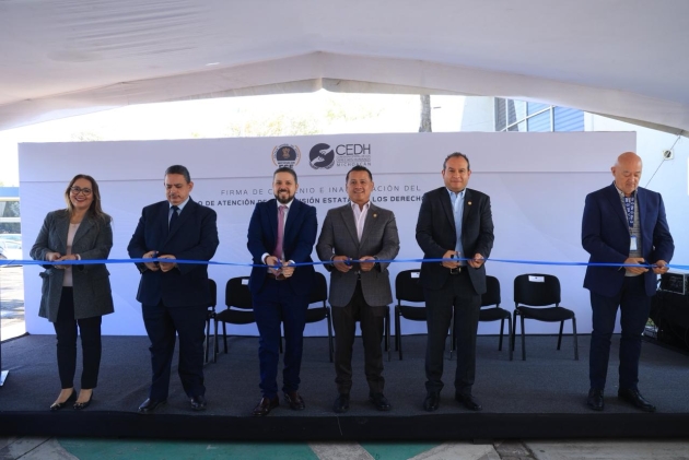 FGE y CEDH firman convenio de colaboración e inauguran Módulo de Atención