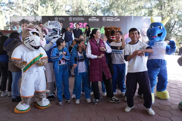 Inicia la Expo Prepá-rate 2026 en Morelia con más de 50 opciones educativas para estudiantes 