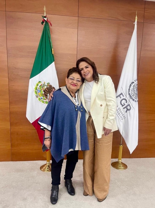 La Dip. Fabiola Alanís fortalece coordinación institucional tras reunión con la fiscal Ernestina Godoy 