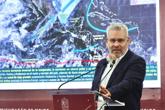 Preparado PC Michoacán ante alerta de heladas para próximas horas: Alfredo Ramírez Bedolla  