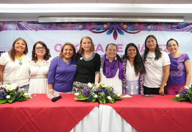 Celeste Ascencio fortalece agenda humanista y de territorio en el 8º Congreso Nacional de Morena Muj