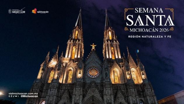 SECTUR invita a revisar la Guía para vivir la Semana Santa en las 7 regiones turísticas de Michoacán 