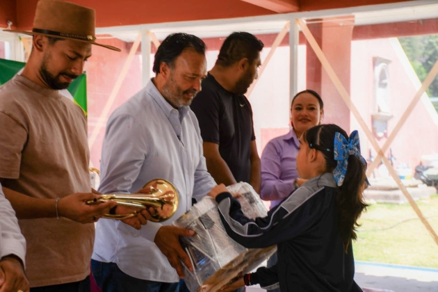 "Formar a nuestras niñas y niños con valores es construir un mejor Pátzcuaro": Alcalde Julio Arreola