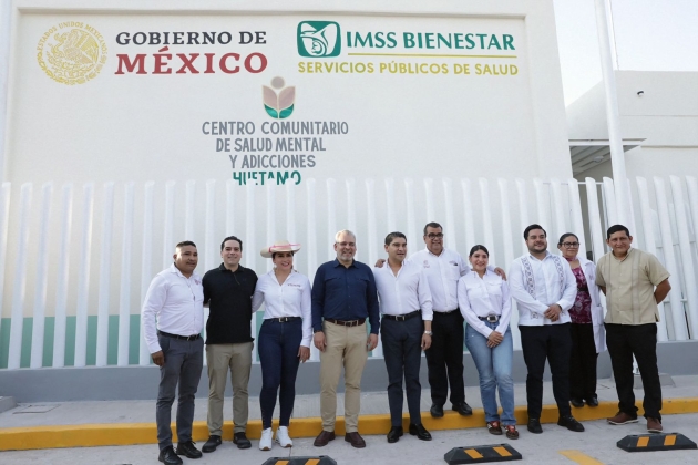 Inaugura Ramírez Bedolla en Huetamo el sexto Centro de Salud Mental y Adicciones de Michoacán 