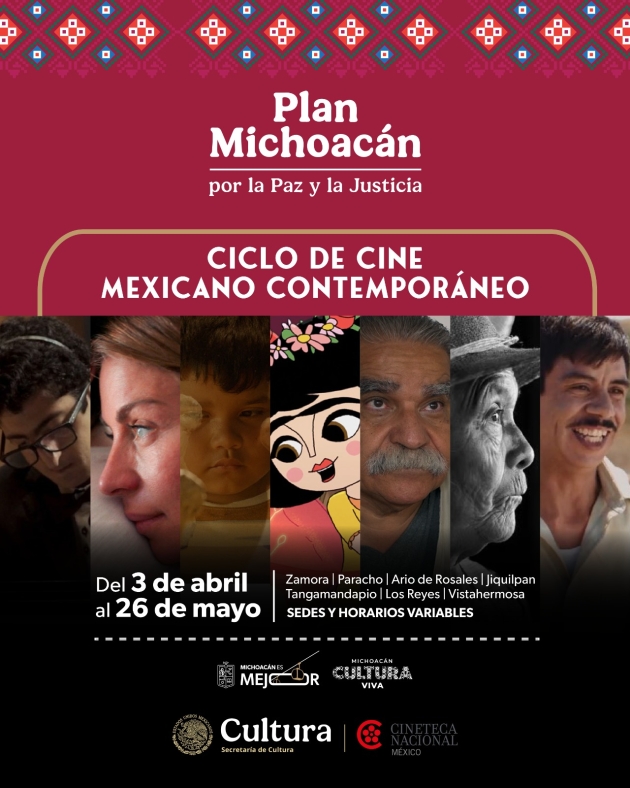 Cine mexicano gratuito llega a 7 municipios de Michoacán 