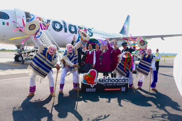 Crece 6.9% flujo de pasajeros en el Aeropuerto de Morelia durante marzo 2026 