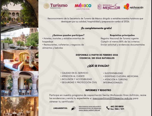 Certificarán en inglés a prestadores de servicios turísticos de 7 regiones a través de SECTUR 