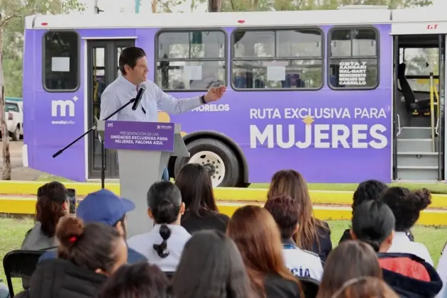 Presenta Alfonso Martínez la primera ruta exclusiva para mujeres en Morelia 