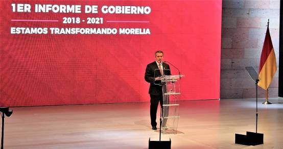 1ER INFORME DE GOBIERNO DEL PRESIDENTE MUNICIPAL DE MORELIA  MICHOACÃN DE OCAMPO MÃ‰XICO