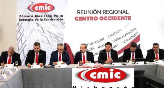 RECIBE CMIC MICHOACÃN REPRESENTANTES DE 8 ESTADOS DEL PAÃS EN REUNIÃ“N REGIONAL CENTRO OCCIDENTE 