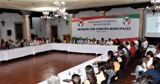    PRI MICHOACÃN, SEGUNDO LUGAR A NIVEL NACIONAL EN AFILIACIÃ“N Y REFRENDO PARTIDARIO