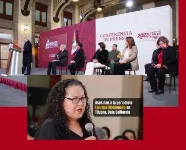 Andrés Manuel López Obrador  condena asesinato de periodista Lourdes Maldonado en Tijuana 