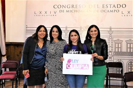 Lucila Martínez se pronuncia a favor de Ley Olimpia