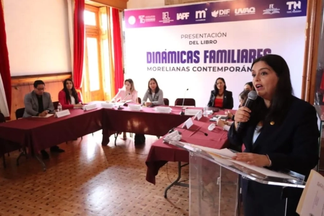La Comisión de la Familia encabeza presentación del libro “Dinámicas Familiares Morelianas Contemporáneas”: Dip. Ana Belinda Hurtado Marín 