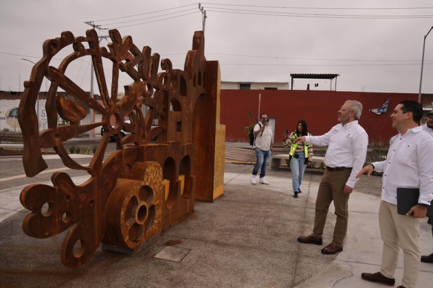 El arte y la amistad Cuba – México se conjugan en el Libramiento Martí Mercado de La Piedad 