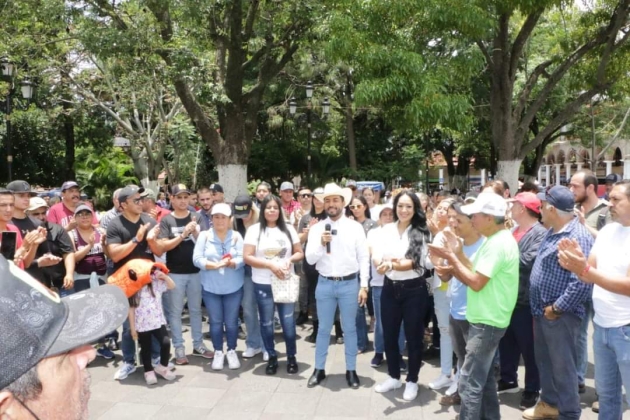 Humberto Jiménez arranca campaña reforestación en Los Reyes 