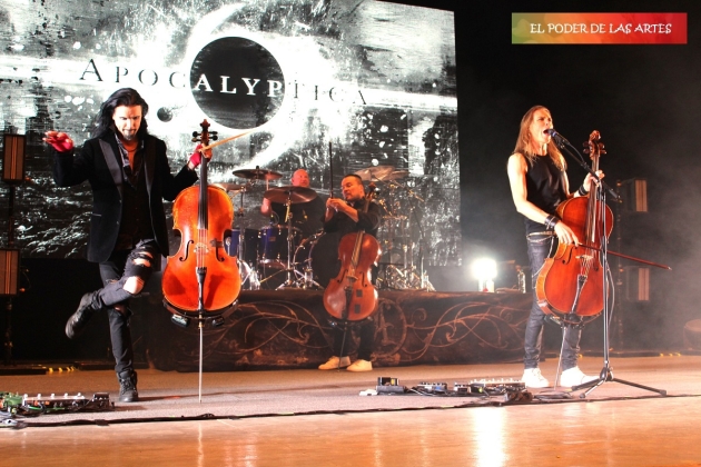 Apocalyptica en Morelia, un éxito sensacional logrando hacer vibrar a su Publico Selecto