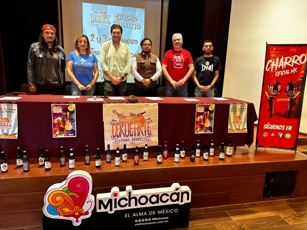 CerveArte 2024 reunirá a 10 cerveceros en Ciudad Hidalgo 