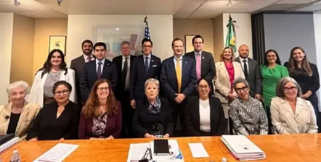SRE de Visita en Washington DC  Tratando temas de Seguridad, Movilidad, Migración y Economía     