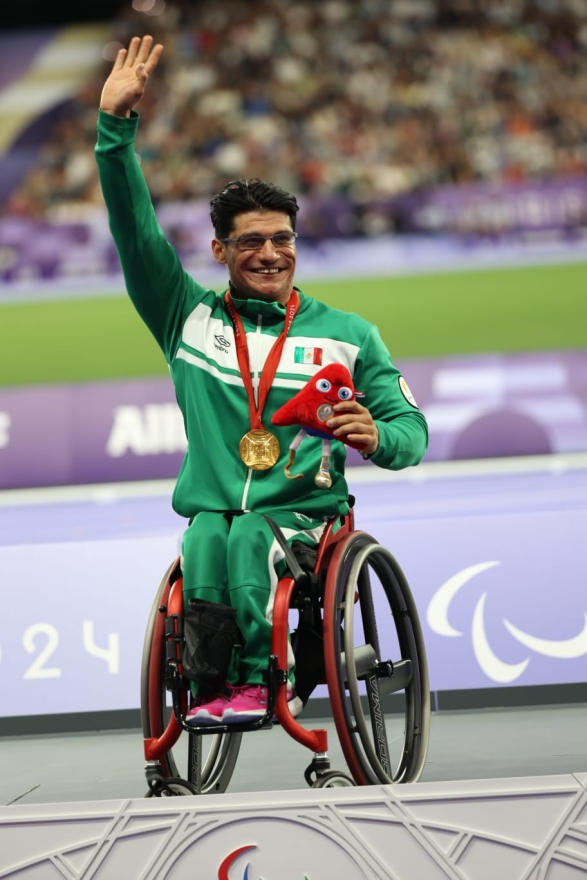 El Velocista Juan Pablo Cervantes Gana Medalla de Oro en los Juegos Paralímpicos París 2024 