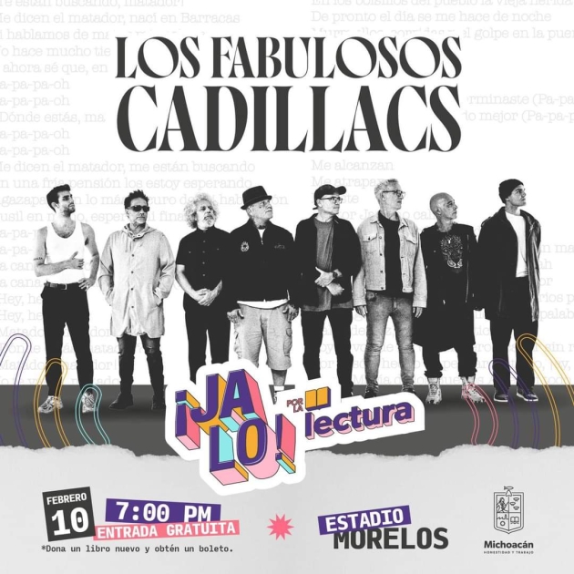 Más de mil 300 agentes resguardarán concierto de Los Fabulosos Cadillacs 