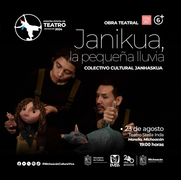 Llega al Stella Inda obra de teatro con emotiva historia purépecha  