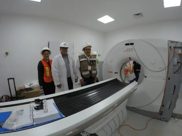 Reporta IMSS Michoacán avance del 93% en Unidad de Expansión Hospitalaria en Uruapan 