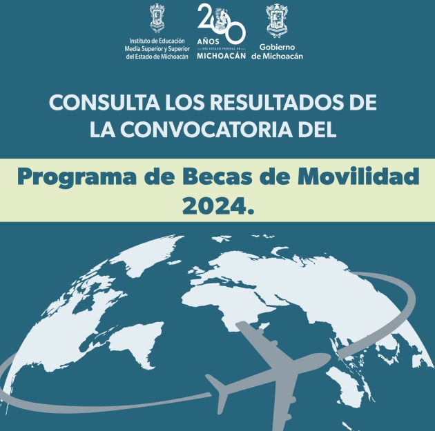 Listos los resultados del Programa de Becas de Movilidad 2024 