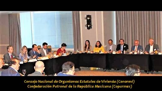 Conorevi y Coparmex, por impulsar la política nacional de vivienda